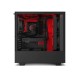NZXT H510i Compact Mid Tower RGB Gaming Casing (Black/Red)