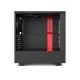 NZXT H510i Compact Mid Tower RGB Gaming Casing (Black/Red)