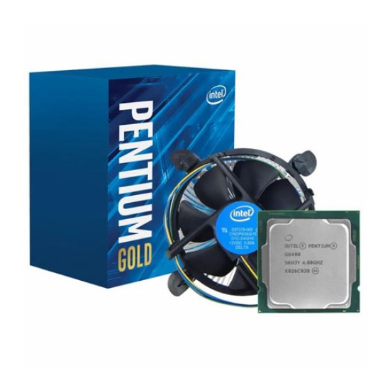 Intel Pentium Gold G6400 10th Gen Coffee Lake Processor