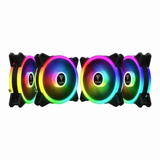 GAMDIAS AEOLUS M2-1204R 4 In 1 Case & Regulator Fan