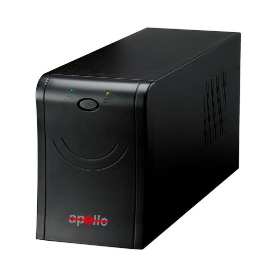 Apollo 2000VA Offline UPS (4 Battery, Steel Body)