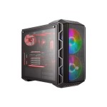 COOLER MASTER MASTERCASE H500 ARGB MID TOWER TEMPERED GLASS GAMING CASE
