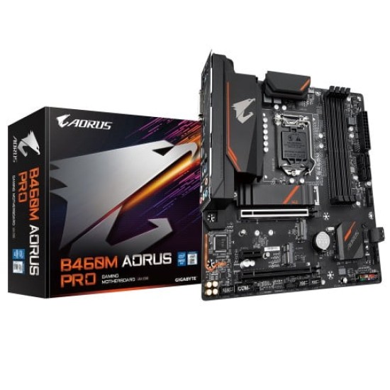 Gigabyte B460M Aorus Pro Intel 10th Gen Micro-ATX Motherboard