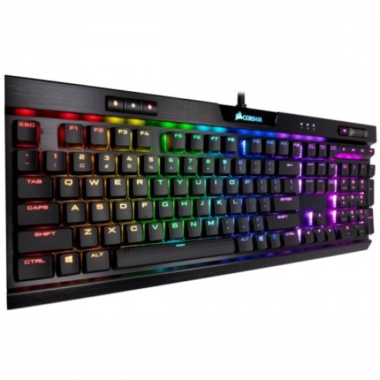 Corsair K70 RGB Rapidfire Mechanical Gaming Keyboard Cherry MX-Low Profile Speed