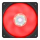 Cooler Master SickleFlow 120 RGB Red 120mm Casing Fan