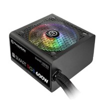 THERMALTAKE SMART RGB 600W SLEEVE CABLE 80 PLUS POWER SUPPLY WITH 5 YEARS WARRANTY