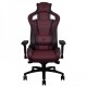 Thermaltake X-Fit Real Leather Burgundy-Red Gaming Chair