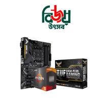AMD Ryzen 5 5600G Processor with Asus TUF B450-PLUS GAMING AMD Motherboard