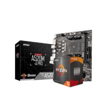 AMD RYZEN 5 5600G PROCESSOR & MSI A520M-A PRO AM4 MOTHERBOARD COMBO