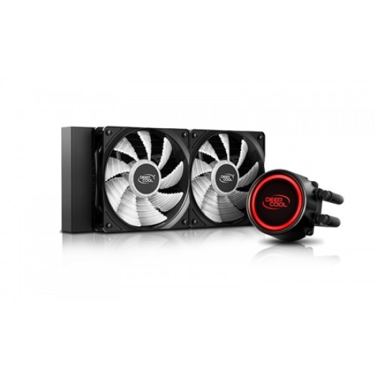DeepCool GAMMAXX L240T Red All In One Liquid CPU Cooler