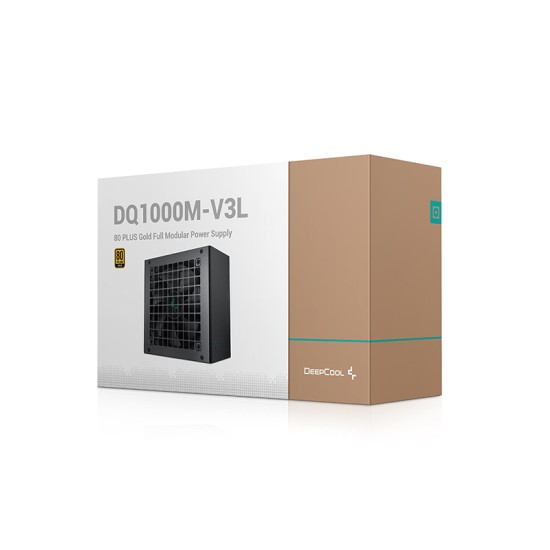 DEEPCOOL DQ1000M-V3L 1000W 80+ GOLD FULL MODULAR POWER SUPPLY