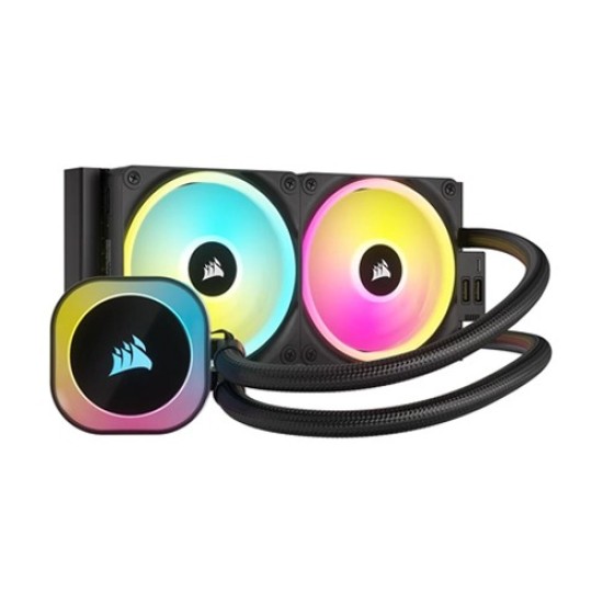 Corsair iCUE LINK H100i RGB Black All-In-One Liquid CPU Cooler
